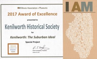IAM award for Kenilworth: The Suburban Ideal 2017