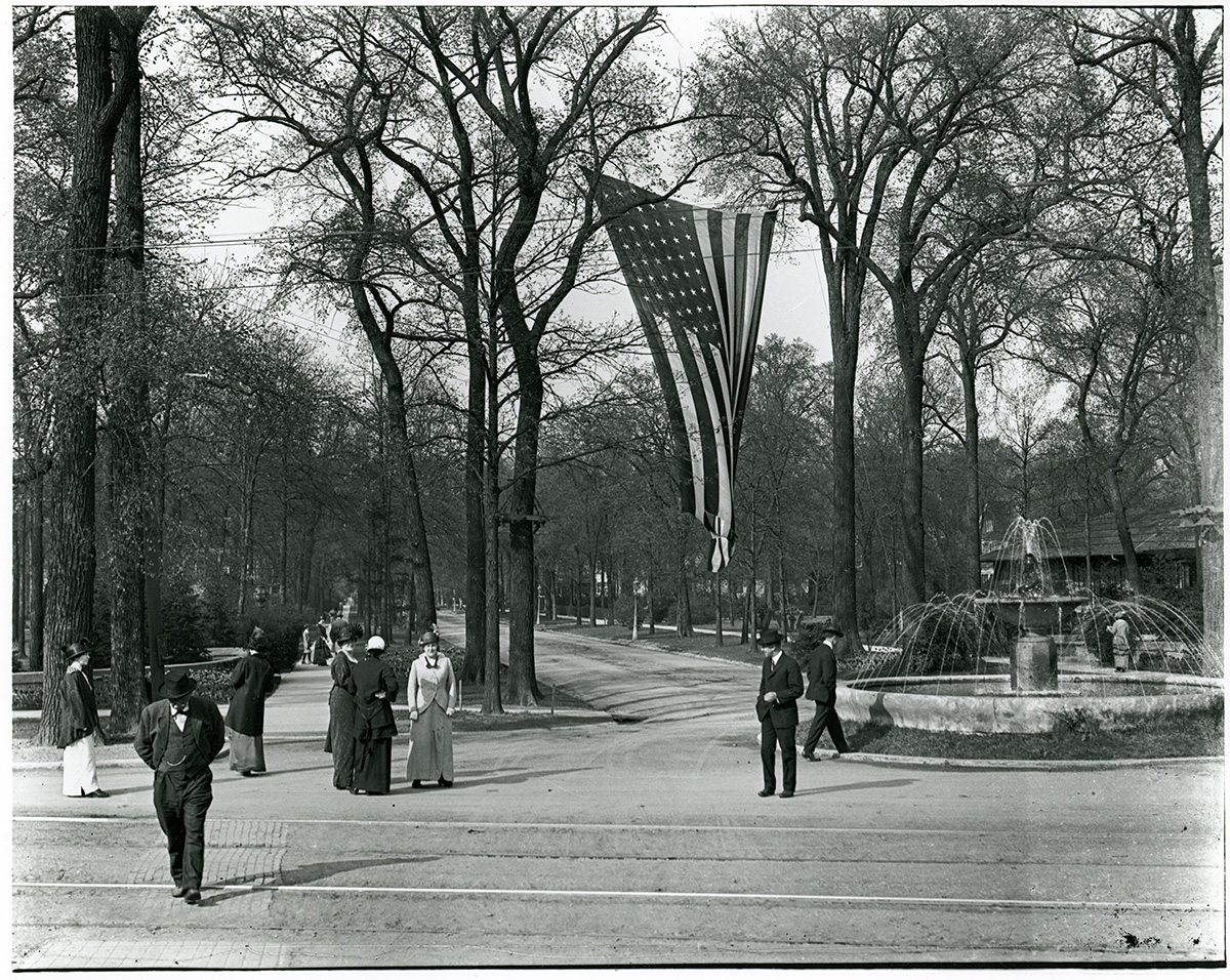 Kenilworth Fountain, c. 1910, KHS