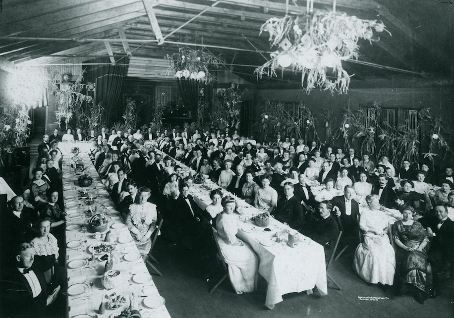 Dedication of the Kenilworth Assembly Hall, c. 1907, KHS